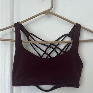 Lululemon Athletica Brown Sports Bra Intimates